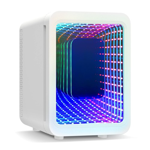 Mini fridge with mirror - with, rgb