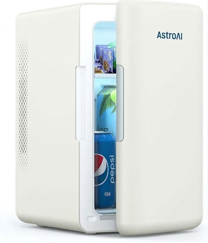 Mini fridge 6litre - 6litre, beige