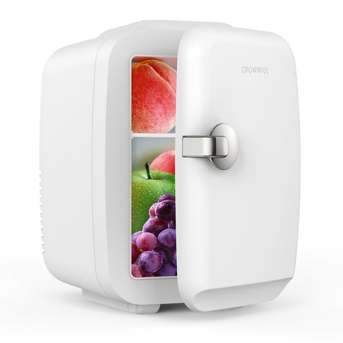Crownful mini fridge - mini, 4l