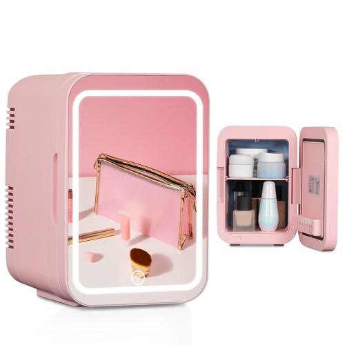 Mini fridge with - with, mirror