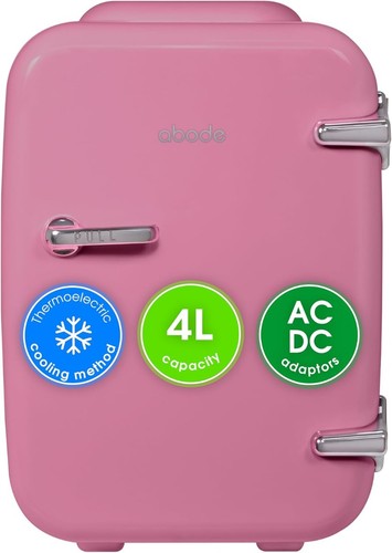 Abode a4clr201p mini fridge - mini, 4l