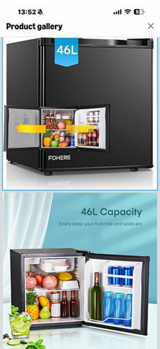 Fohere 46l black mini - fohere,