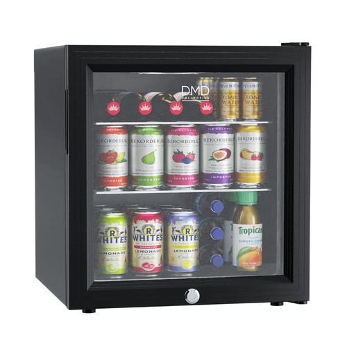 50l glass mini fridge - glass,