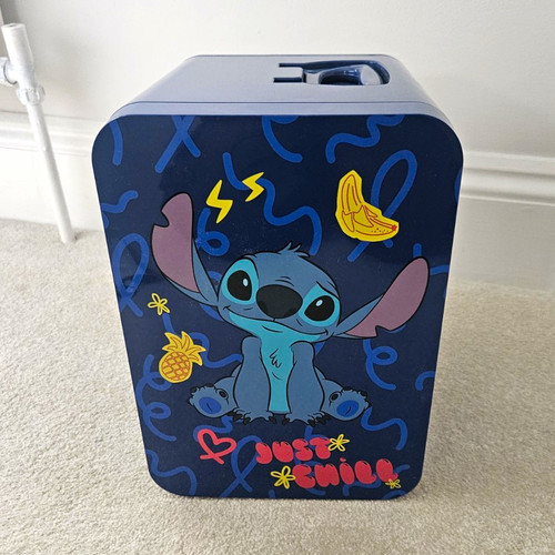 Disney stitch mini fridge blue - disney,