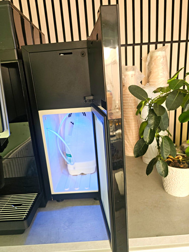 Black table top mini fridge - black,