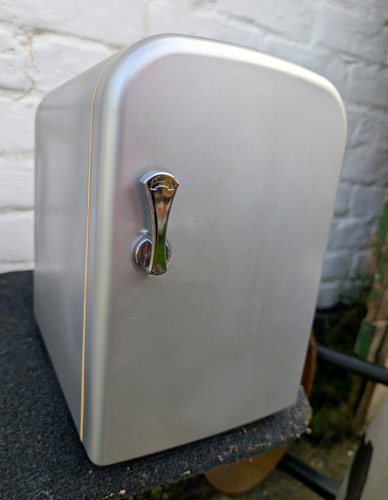 Retro mini fridge portable - mini, 4l