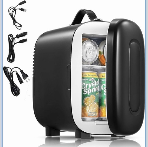 Fohere mini fridge portable - portable,, 5